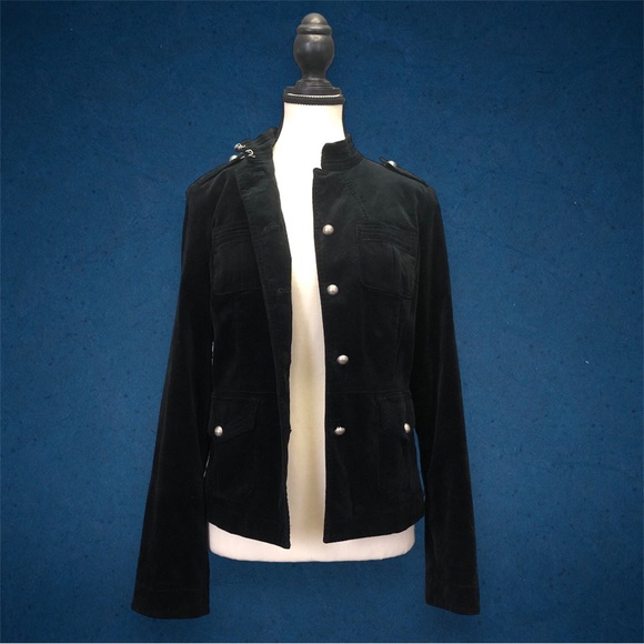 ▪️Mossimo Black Velvet Jacket Womens▪️ - Picture 2 of 10
